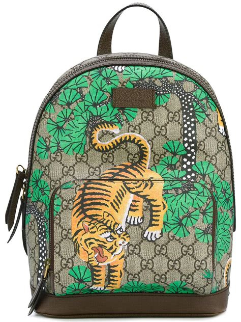 gucci bengal tiger backpack.